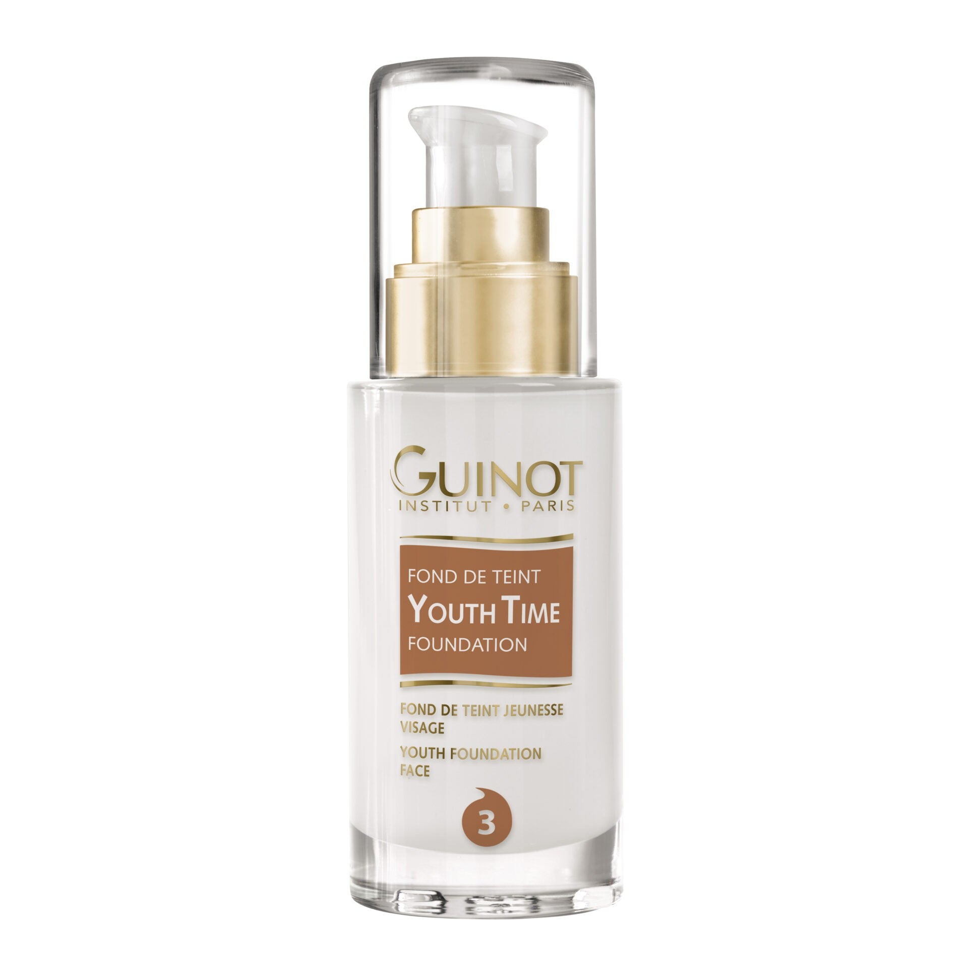 GUINOT Youth Time Foundation Nr. 3  – Anti-Aging Make-up, 30ml
