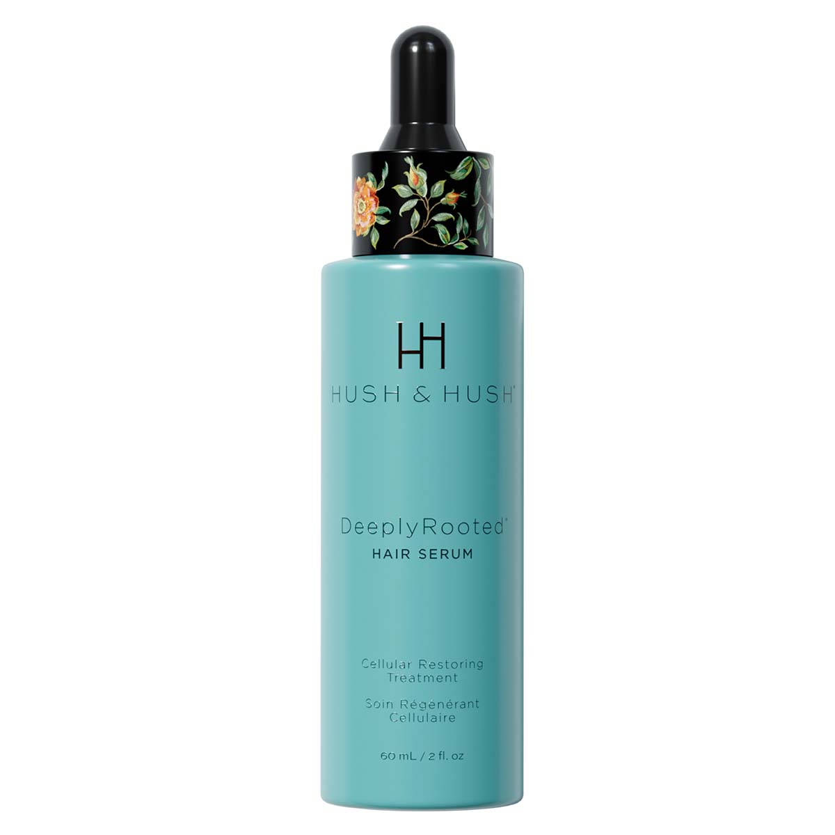 HUSH & HUSH DeeplyRooted Hair Serum – Leave-in-Haarserum, 60ml, Pipettenflasche