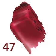 HYDRACOLOR Lippenpflege Nr. 47 - burgundery –  ein traumhafter Beerenton. Diese Nuance steht jedem Hauttyp. Die Textur ist soft und glossy. , 1St., Farbbeispiel