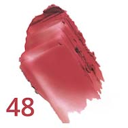 HYDRACOLOR Lippenpflege Nr. 48 - coral red – Diese Farbe steht jedem Hauttyp und ganz besonders blonden Frauen, die schon etwas länger jung sind., 1St., Farbbeispiel