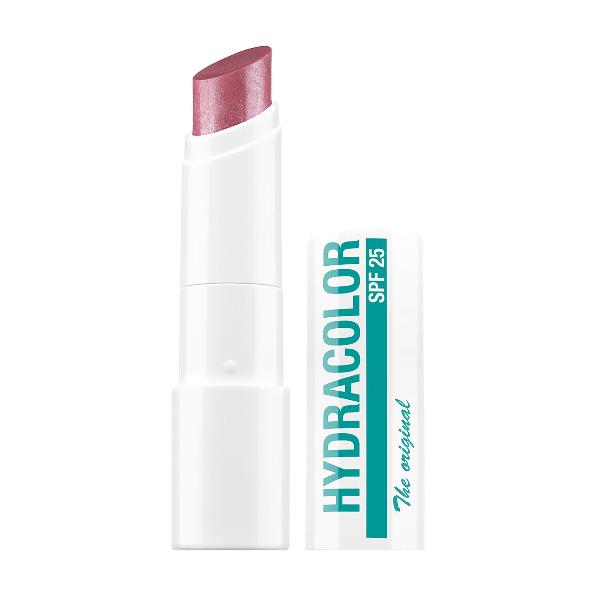 HYDRACOLOR Lippenpflege SHINE COLLECTION  – rosewood, 1stk, Lippenstift offen