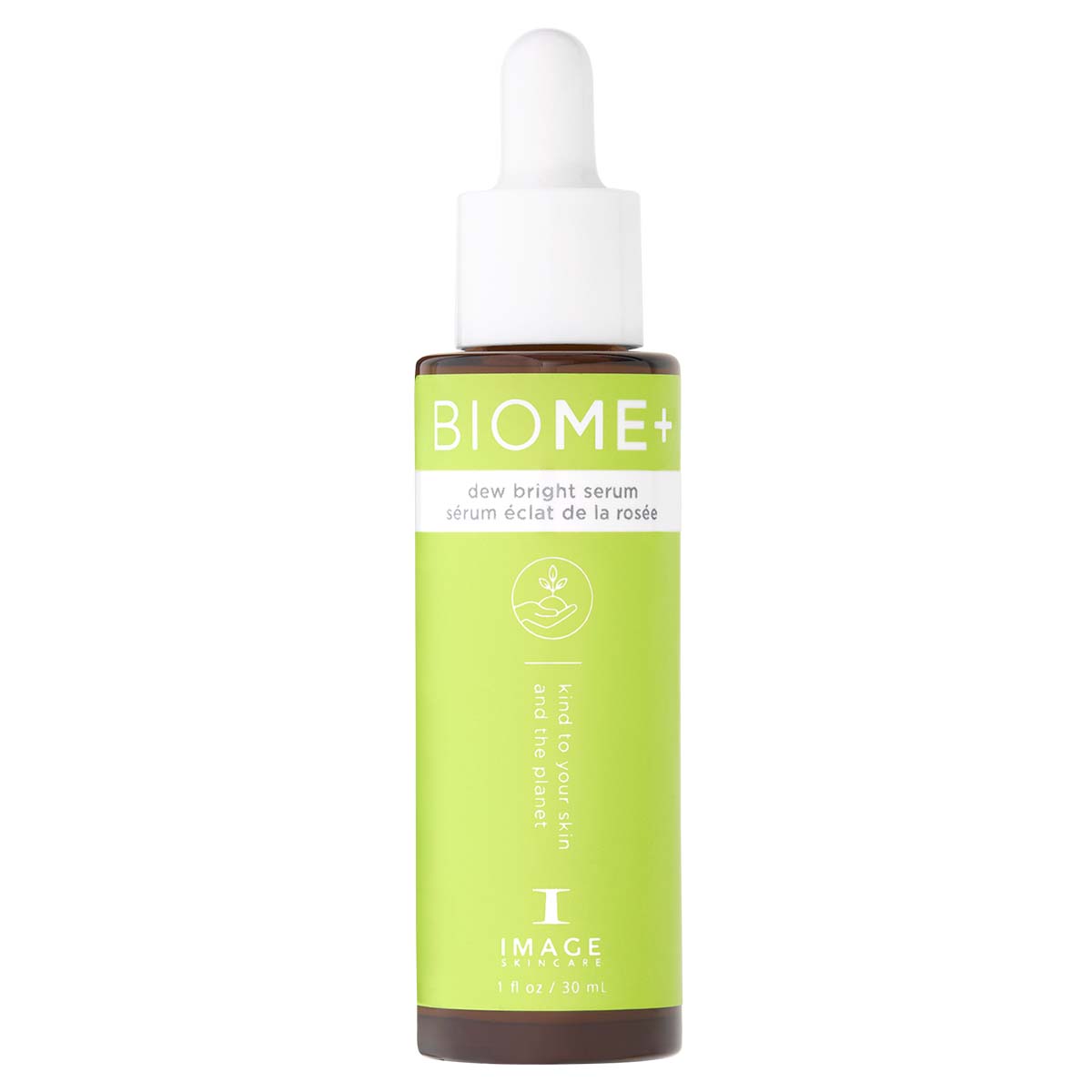 IMAGE SKINCARE BIOME+ dew bright serum – Glow-Serum, 30ml, Pipettenflasche
