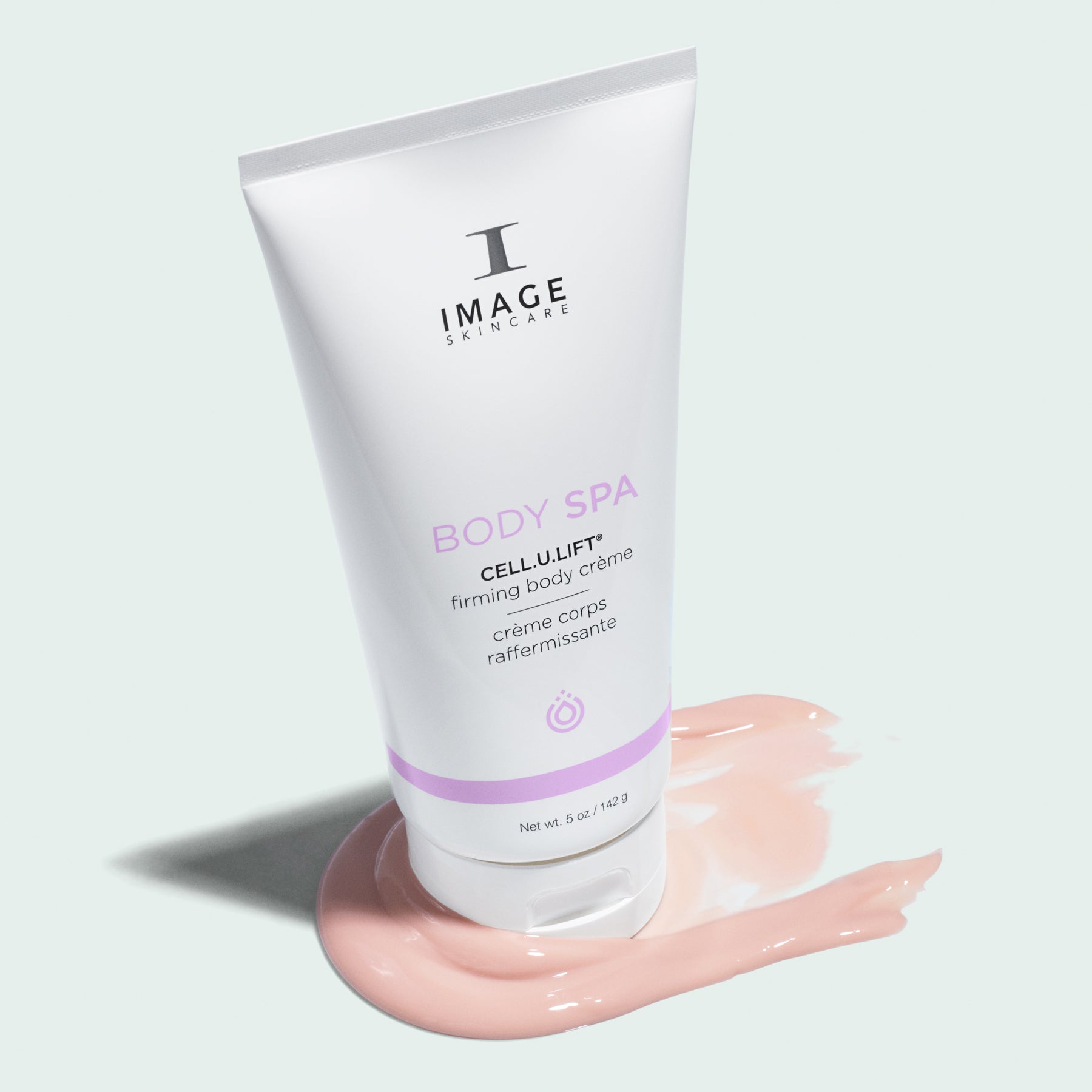 IMAGE SKINCARE Body Spa Cell.U.Lift Firming Body Crème – Körperpflege mit Anti-Cellulite-Effekt, 142g, Tube mit Cremeprobe