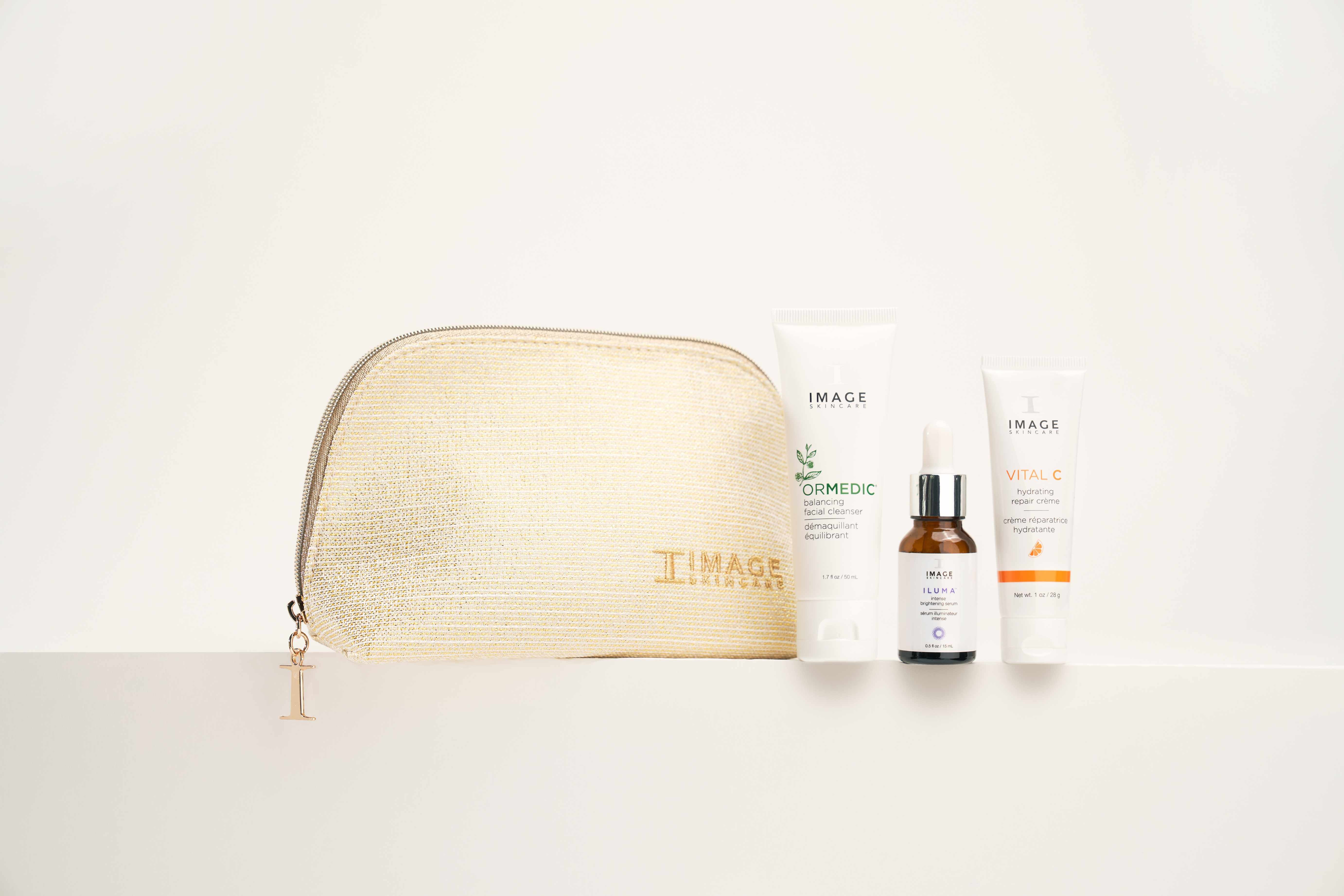 IMAGE SKINCARE Geschenk-Set The Gold Standard – 1Stk, Einzelprodukte Kosmetiktasche ohne Banderole
