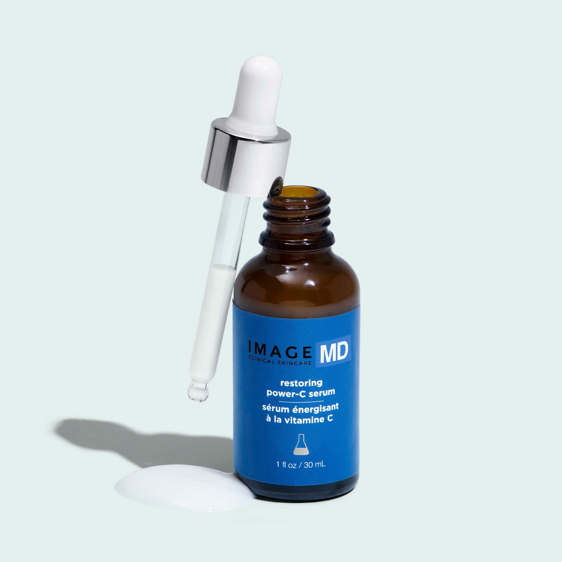 IMAGE SKINCARE MD Restoring Power-C Serum – Anti-Aging Pflege, 30ml, Serum offen mit Pipette
