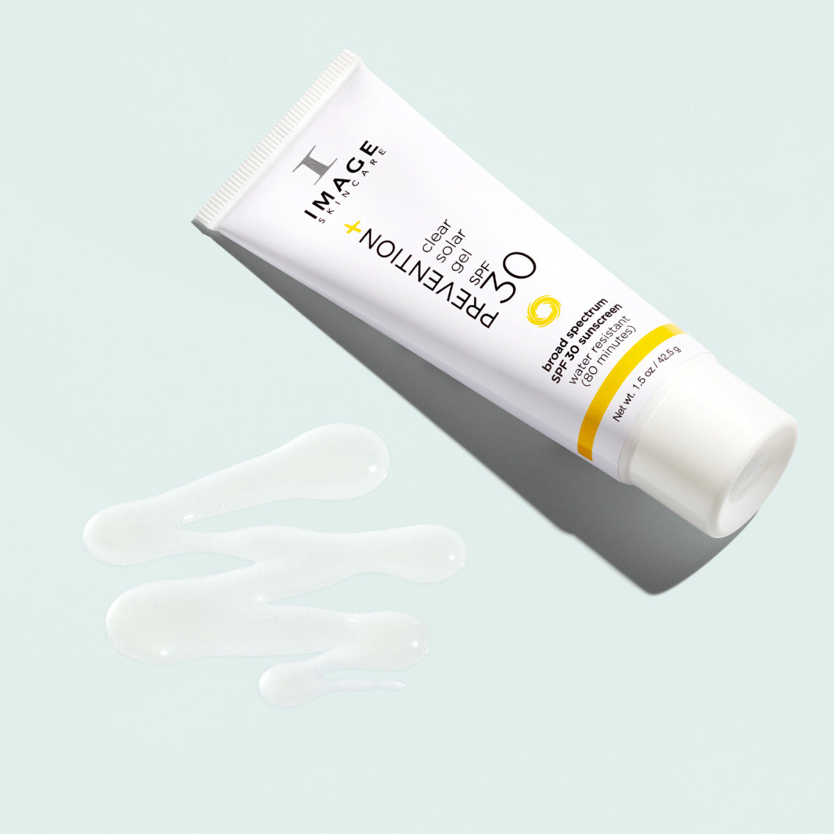 IMAGE SKINCARE Prevention+ clear solar gel SPF 30 – Sonnenschutz-Gel, 42,5g, Tube und Geltextur