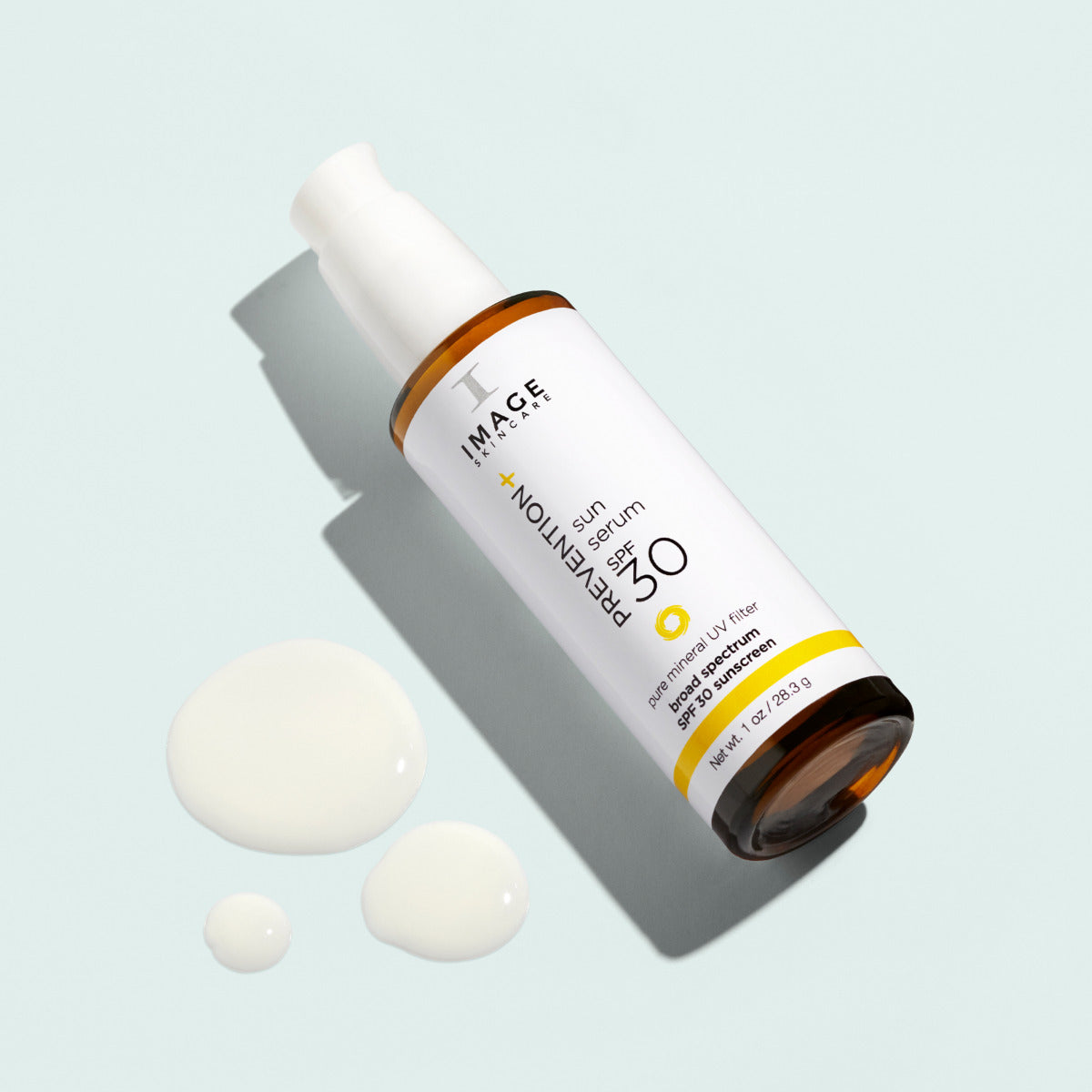 IMAGE SKINCARE Prevention+ sun serum SPF 30 – Leichtes Sonnenschutzserum, 28,3g, Pumpspender und Serumtextur