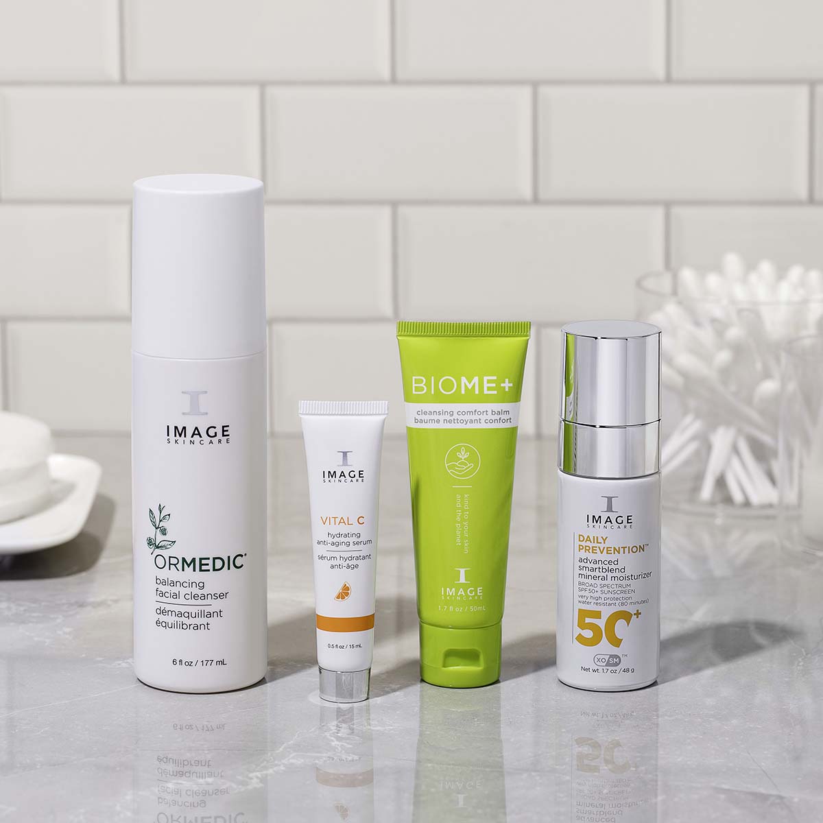 IMAGE SKINCARE Recovery Skincare System – Pflege-Routine, 1stk, Produkte mit Badaccessoires