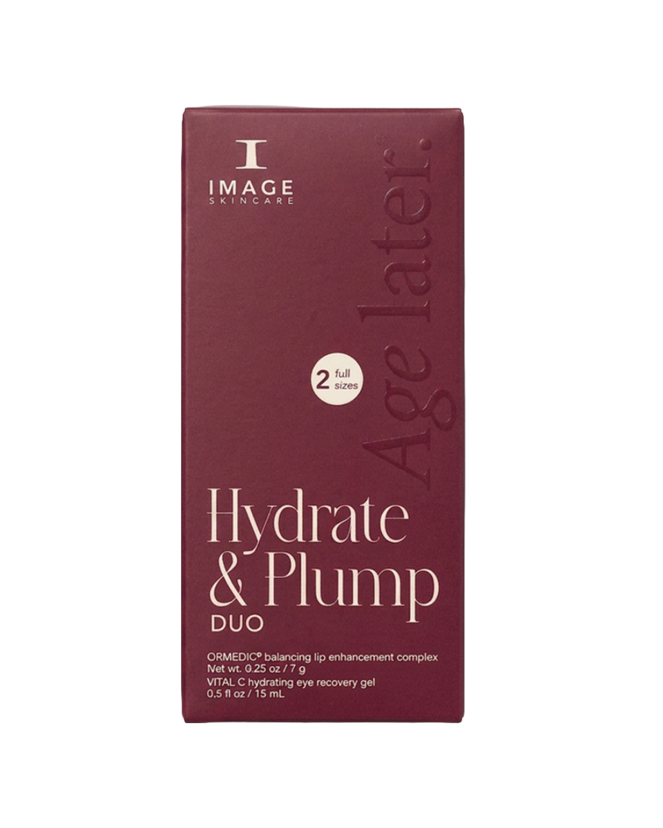 IMAGE SKINCARE the HYDRATE & PLUMP duo – Augen- und Lippenpflege Set, 22ml, Umkarton