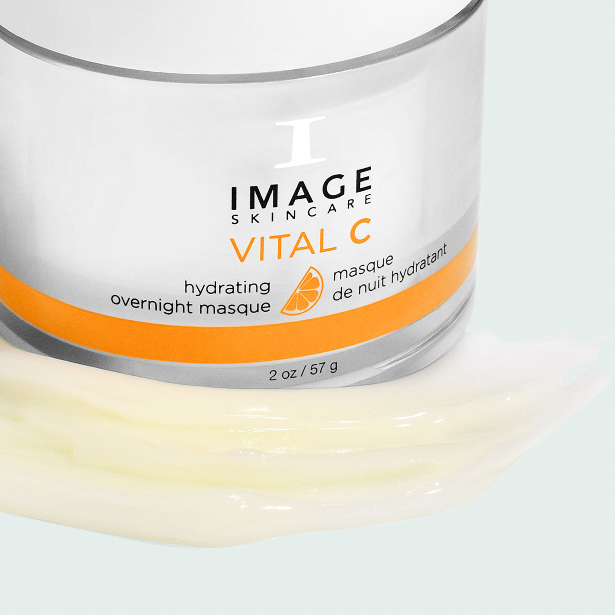 IMAGE SKINCARE Vital C Hydrating Overnight Masque – Regenerierende Nachtpflege, 57g, Tiegel mit Produktprobe