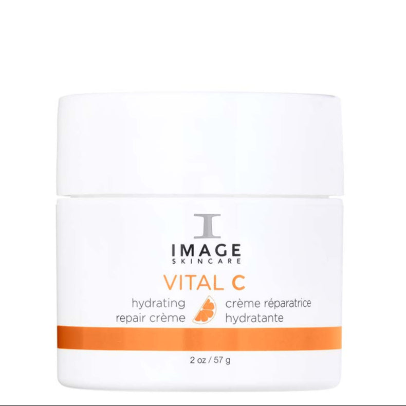 IMAGE SKINCARE Vital C Hydrating Repair Crème – regenerierende Nachtpflege, 57g, Tiegel