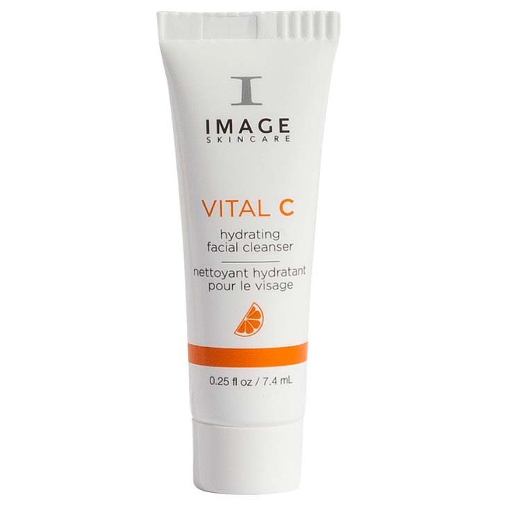IMAGE SKINCARE Vital C Travel/Trial Kit, 7g, hydrating facial cleanser Tube