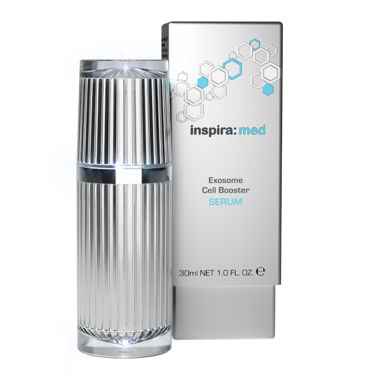 inspira: cosmetics - inspira: med Exosome Cell Booster Serum – für glattere, straffere Haut, 30ml