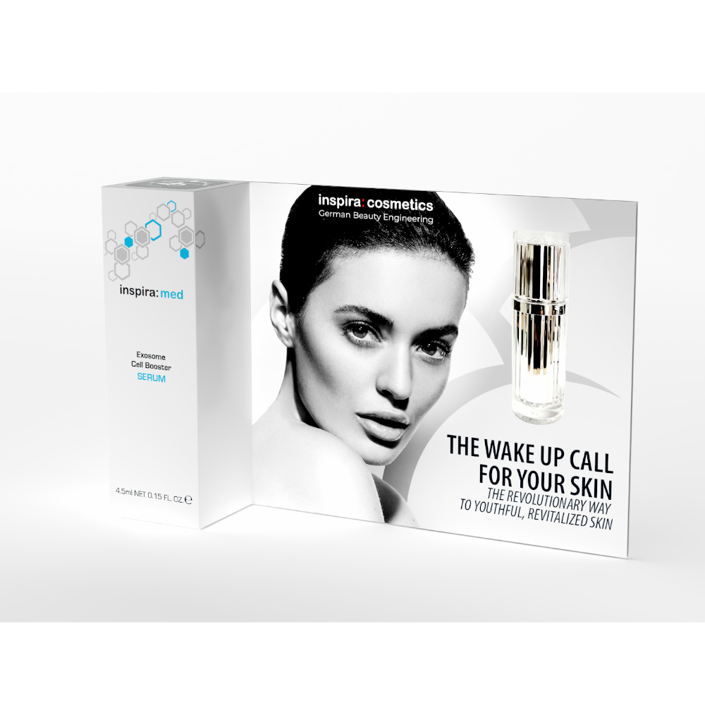  inspira: cosmetics - inspira: med Exosome Cell Booster Serum – für glattere, straffere Haut, 4,5ml