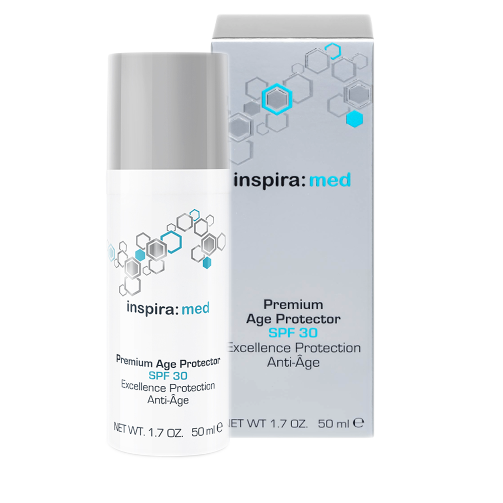 inspira: cosmetics - inspira: med Premium Age Protector SPF 30  – Anti-Aging-Sonnenschutz, 50ml
