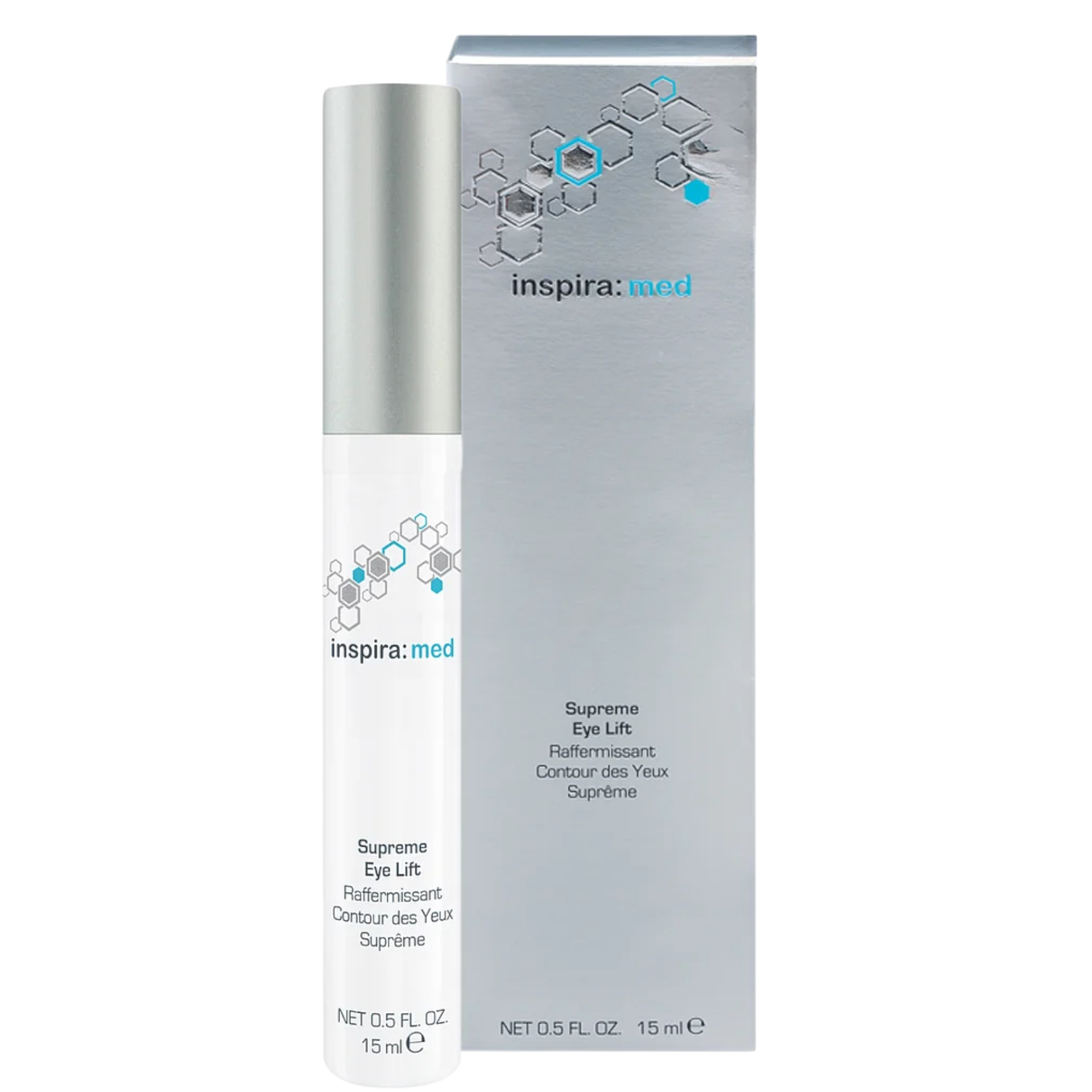 inspira: cosmetics - inspira: med Supreme Eye Lift  – glättendes Lifting-Gel für Augen, 15ml