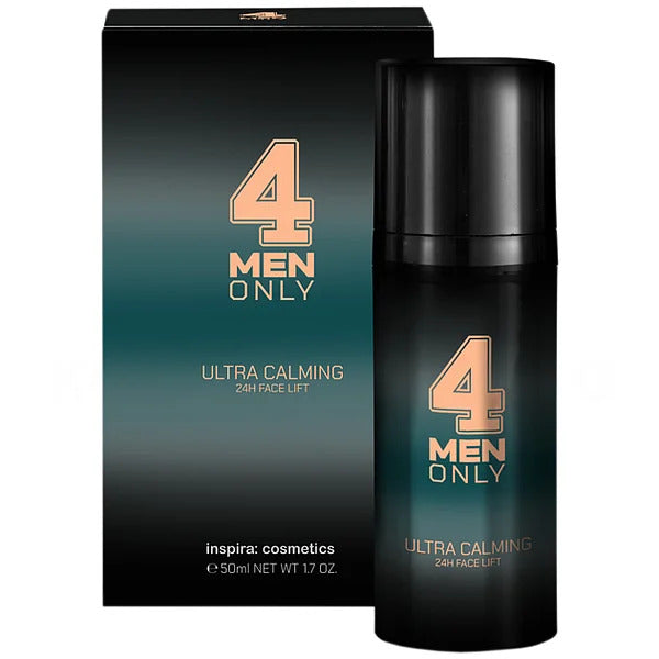 INSPIRA:COSMETICS 4 MEN ONLY 24H Skin Supercharger  – Anti-Aging Pflegegel, 50ml, Pumpspender und Umkarton