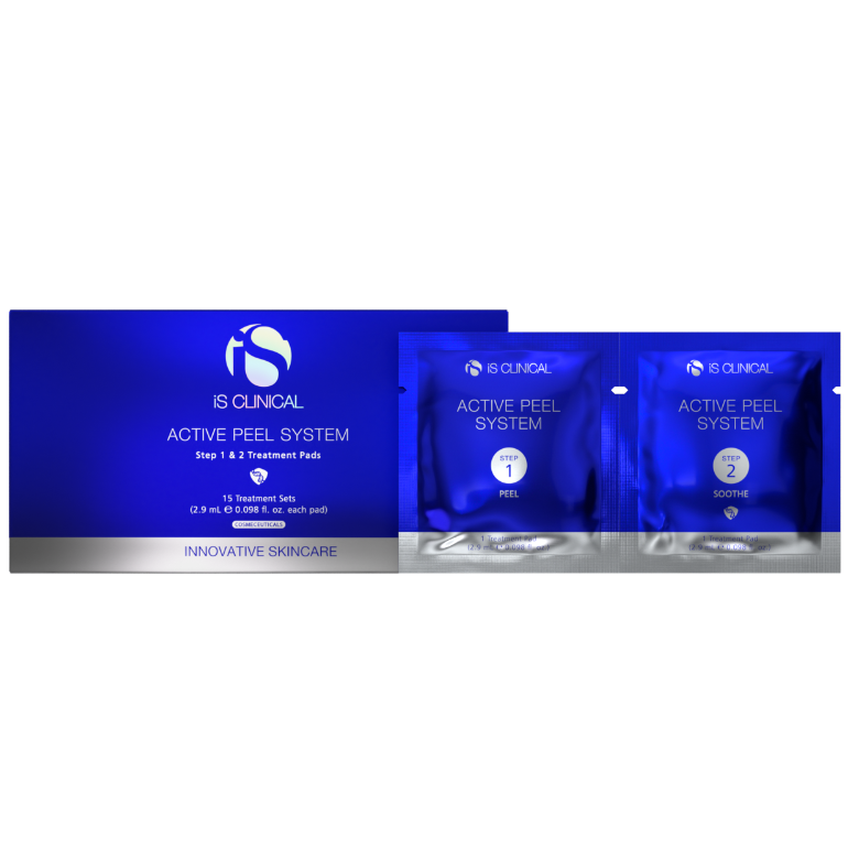 IS CLINICAL Active Peel System 15 x Doppelsachets – Kur zur Hauterneuerung, 15 Doppelsachets, Umkarton