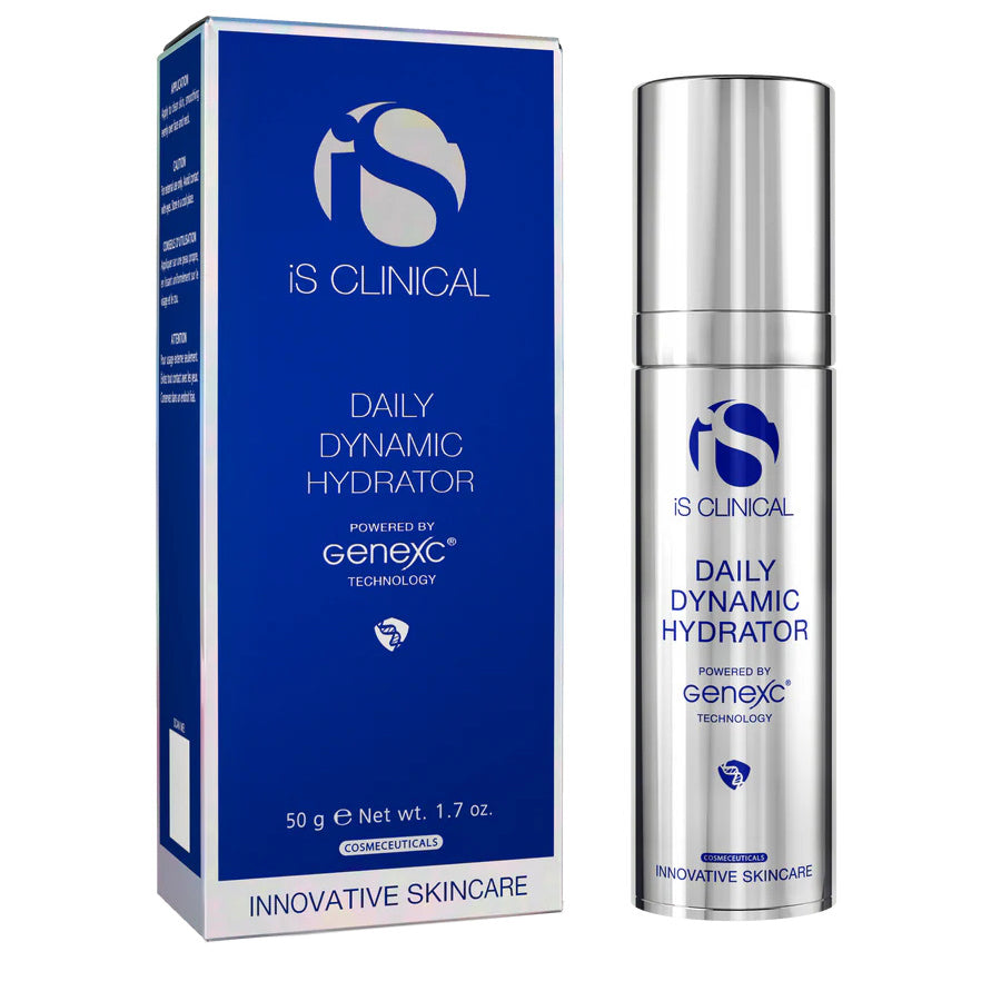 IS CLINICAL Daily Dynamic Hydrator  – Anti-Aging Pflege, 50ml, Pumpspender und Umkarton