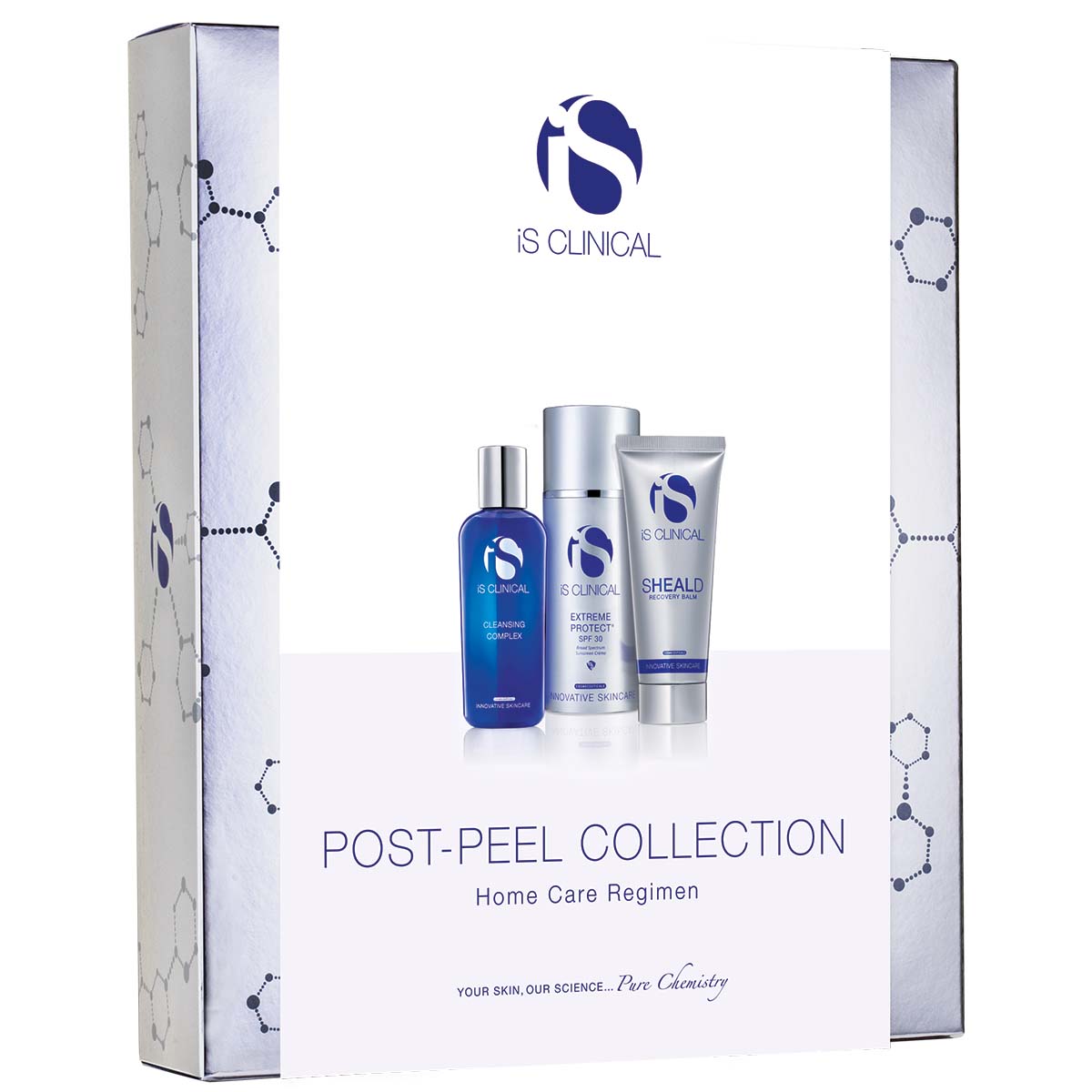 IS CLINICAL Post Peel Kit – Pflege-Set für empfindliche Haut, 1Stk, Umkarton