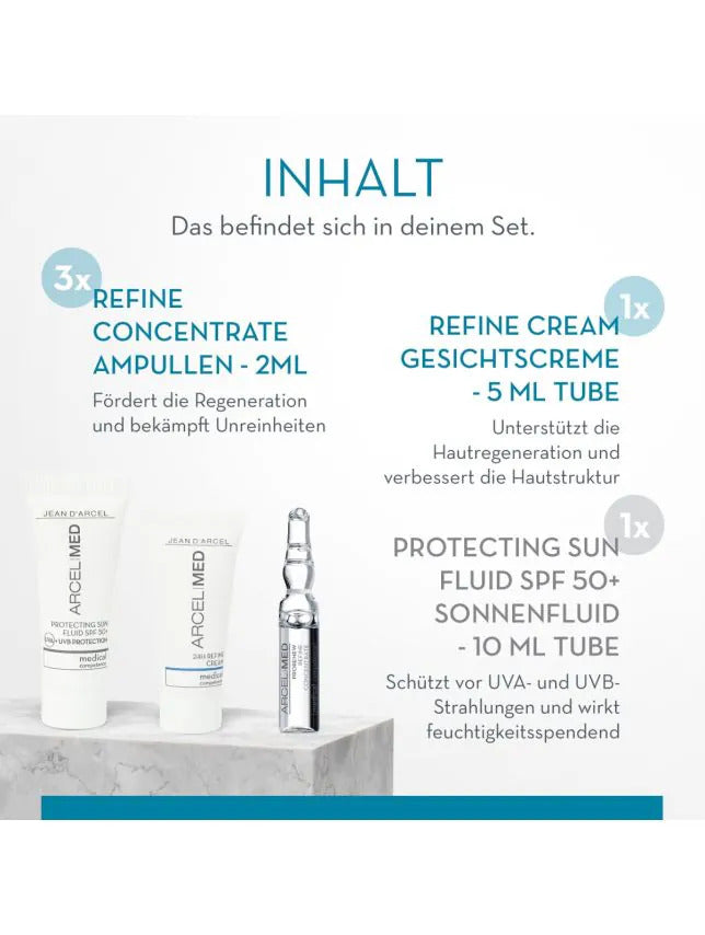 JEAN D'ARCEL ARCELMED ProRenew Postkit-Se – für unreine Haut, -, Einzelprodukte Beschreibung
