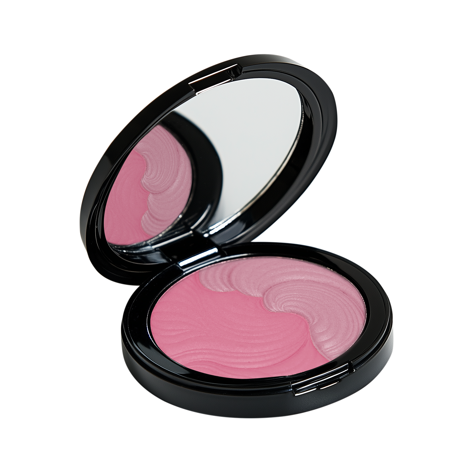JEAN D'ARCEL blusher powder  – no. 01 cool pink, 12,5g, Spiegeldose offen
