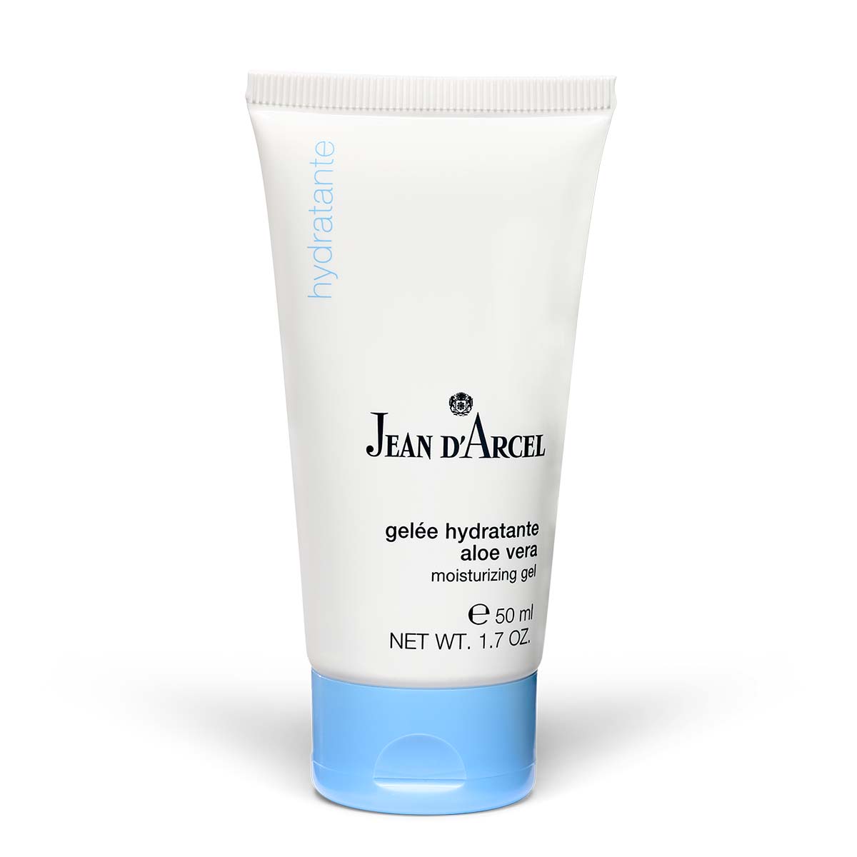 JEAN D'ARCEL HYDRATANTE gelée hydratante aloe vera – Leichtes Aloe Vera Feuchtigkeitsgel, 50ml, Tube