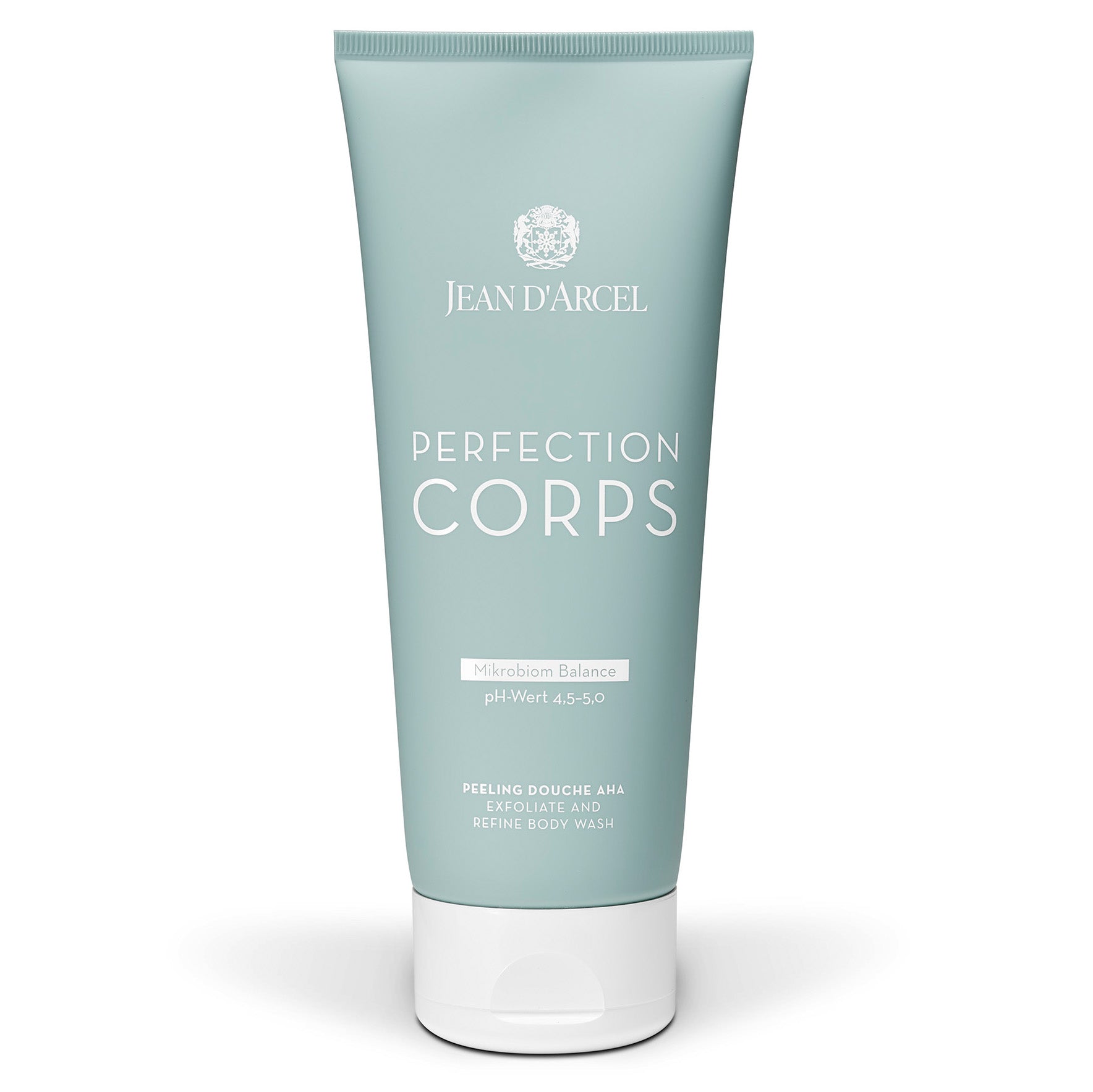 JEAN D'ARCEL PERFECTION CORPS Peeling Douche AHA – Verfeinerndes Duschpeeling, 200ml, Tube