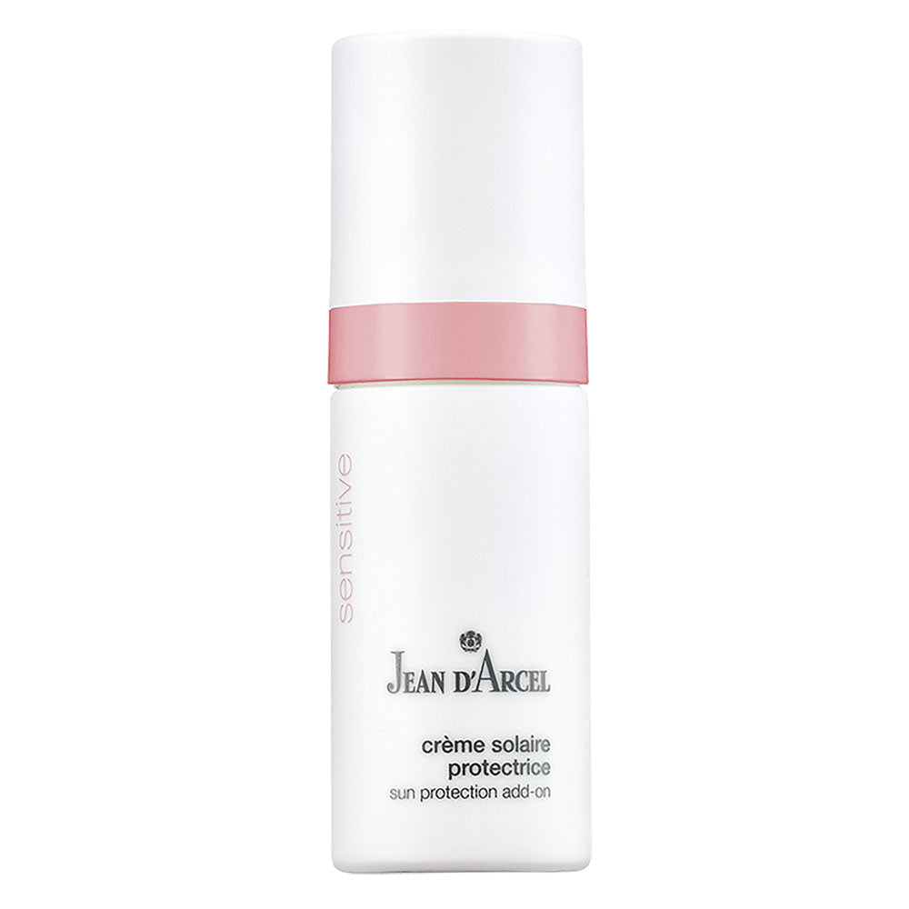 JEAN D'ARCEL SENSITIVE crème solaire protectrice SPF30 – Leichter Sonnenschutz, 30ml, Pumpspender