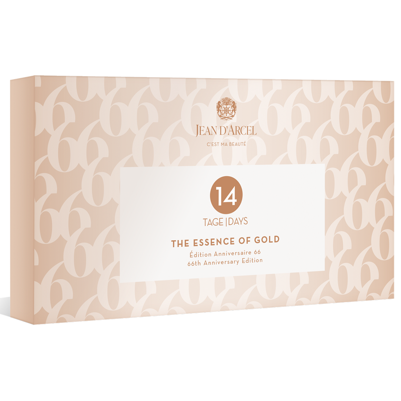 JEAN D'ARCEL The Essence of Gold - 14 Tage Ampullenkur – für glatter wirkende, strahlende und intensiv gepflegte Haut, -, Umkarton