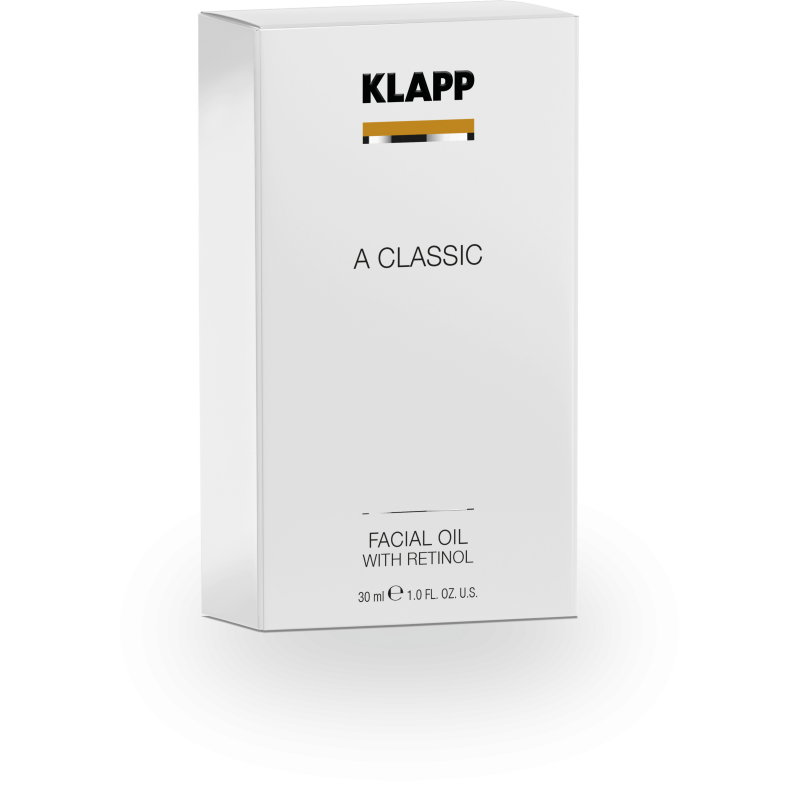 KLAPP A CLASSIC Facial Oil with Retinol – Anti-Aging-Pflege, 30ml, Umkarton
