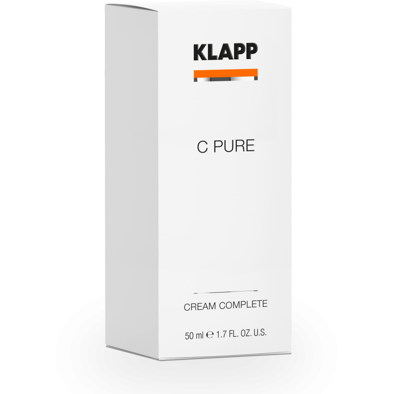 KLAPP C PURE Cream Complete  – Reichhaltige Vitamin-C-Creme, 50ml, Umkarton