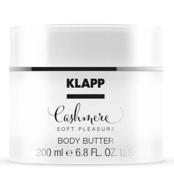 KLAPP Cashmere Body Butter  – reichhaltige Körperpflege, 200ml, Tiegel