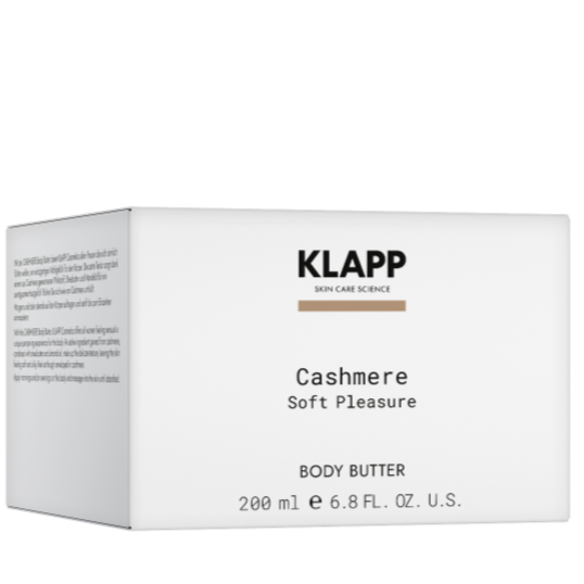 KLAPP Cashmere Body Butter  – reichhaltige Körperpflege, 200ml, Umkarton