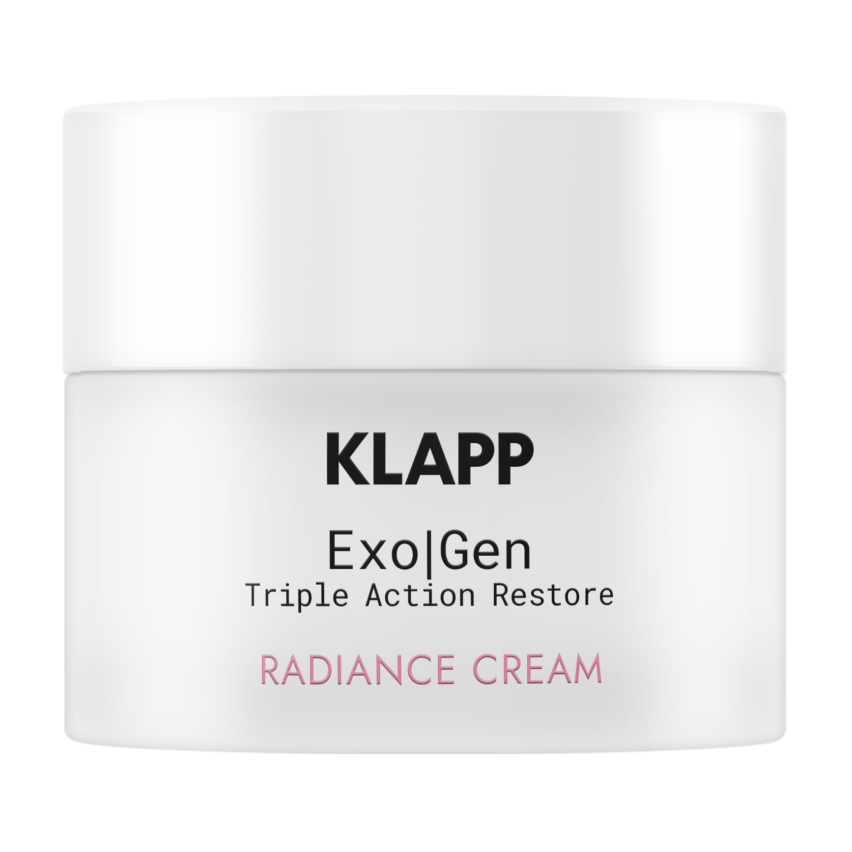 KLAPP Exo|Gen Triple Action Restore Radiance Cream – für mehr Glow, 50ml, Tiegel