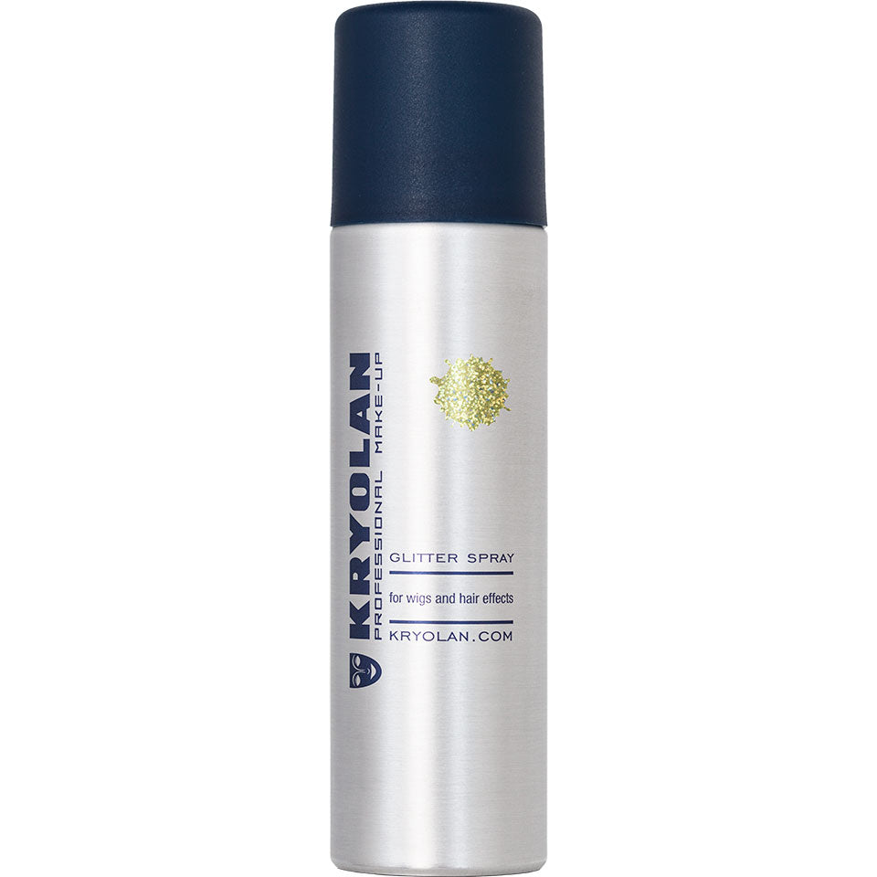 KLAPP Glitter Spray gold – für Haare und Perücken, 150ml