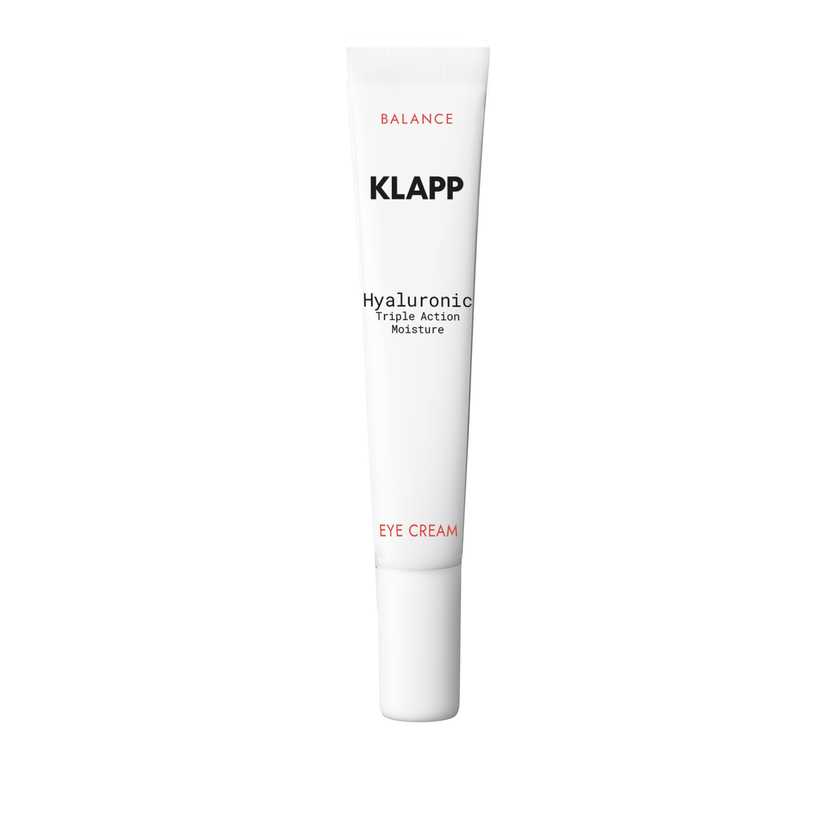 KLAPP Hyaluronic Triple Action Moisture Eye Cream – intensive Augenpflege, 20ml, Tube
