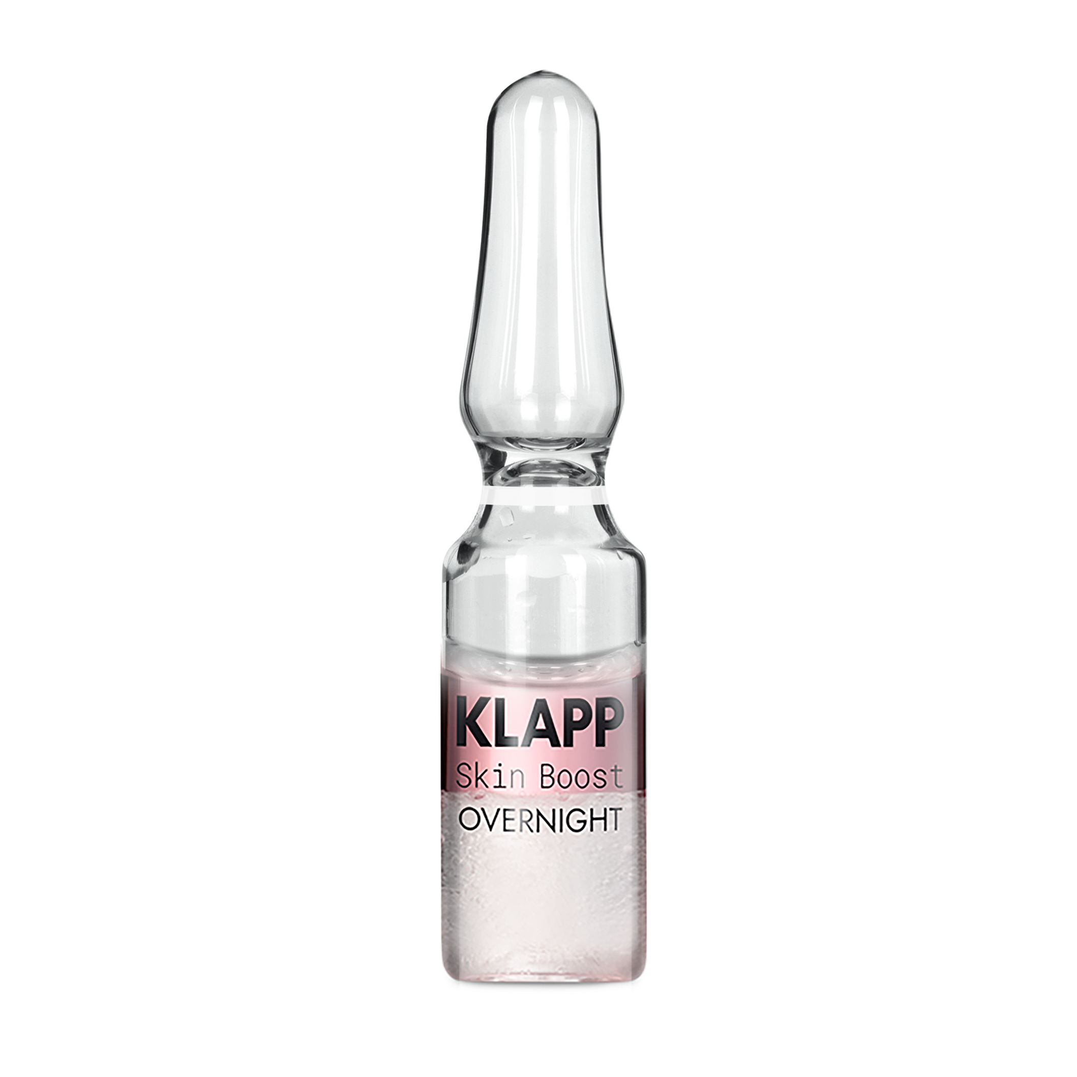 KLAPP KLAPP Skin Boost Anti Aging - Overnight Ampoules 5 x 1 ml – für glatte Haut, 5x1ml, Einzelampulle