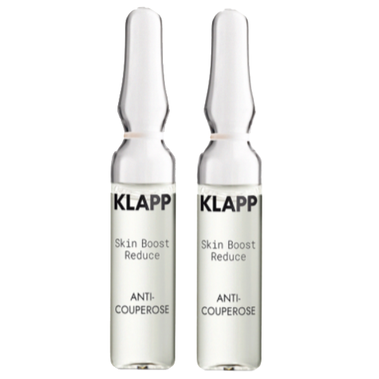 KLAPP Skin Boost Reduce Anti-Couperose Ampulle, 2x2ml, Einzelampullen