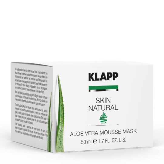 KLAPP Skin Natural Aloe Vera Mousse Mask, 50ml, Umkarton