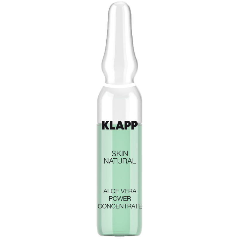 KLAPP Skin Natural Power Set – Aloe Vera Power Konzentrat, 2ml, Ampulle