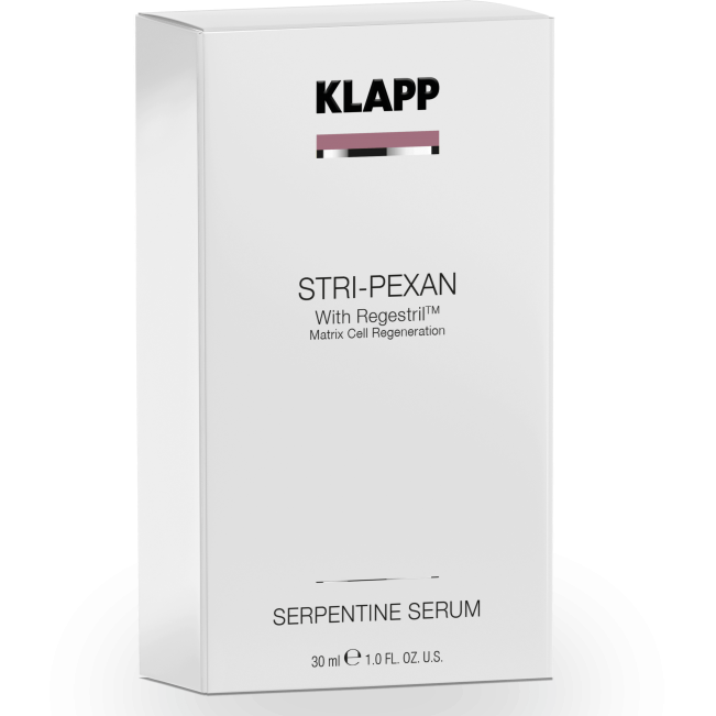 KLAPP Stri-PeXan Serpentine Serum  – Anti-Falten-Pflege, 30ml, Umkarton
