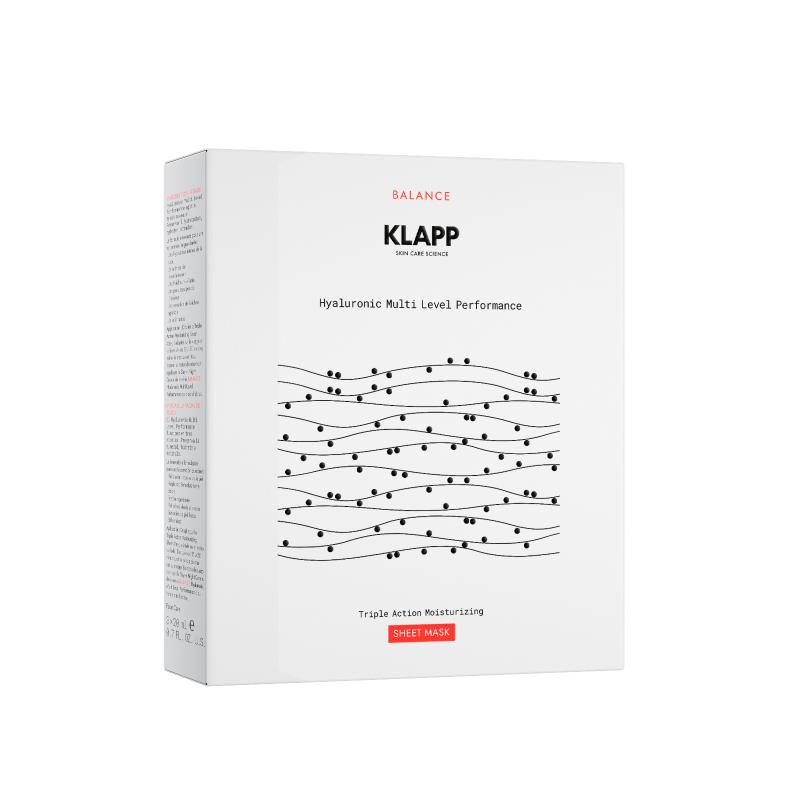 KLAPP Triple Action Moisturizing Sheet Mask , 1Stk, Umkarton