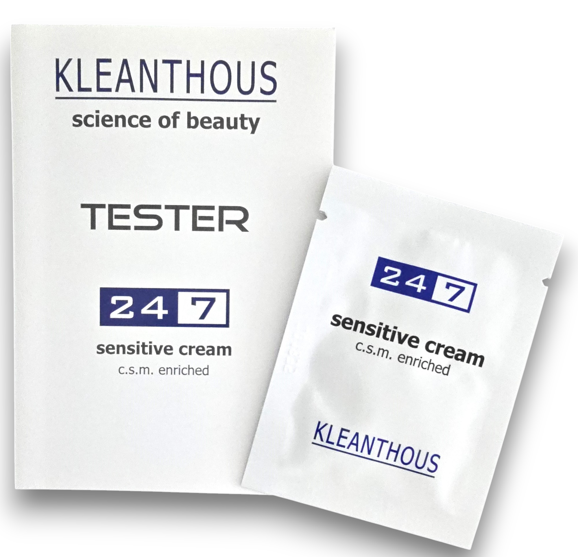 KLEANTHOUS 24/7 sensitive cream  – Beruhigende Intensivpflege, 1,5ml, Sachet