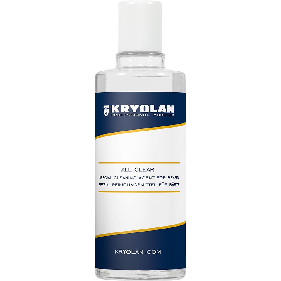 KRYOLAN Aceton  – Starkes Lösungsmittel für Maskenbild & Werkstatt, 100ml, Glasflasche