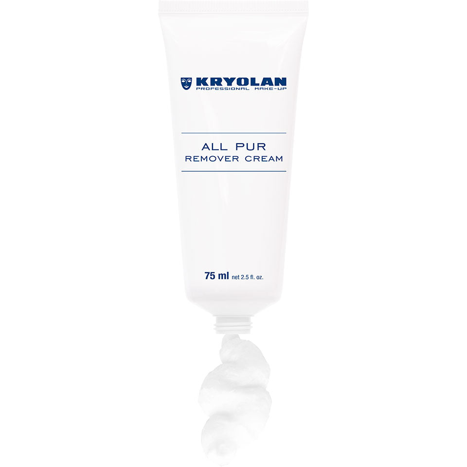 KRYOLAN All Pur – Reinigungscreme für Mastix und Make-up, 75ml, Tube offen