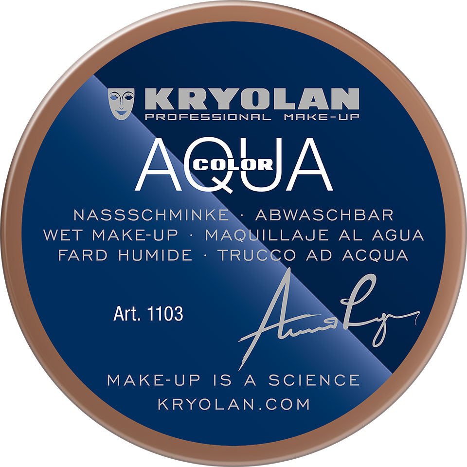 KRYOLAN Aquacolor 5W – Kompaktschminke für Gesicht und Körpe, 55ml