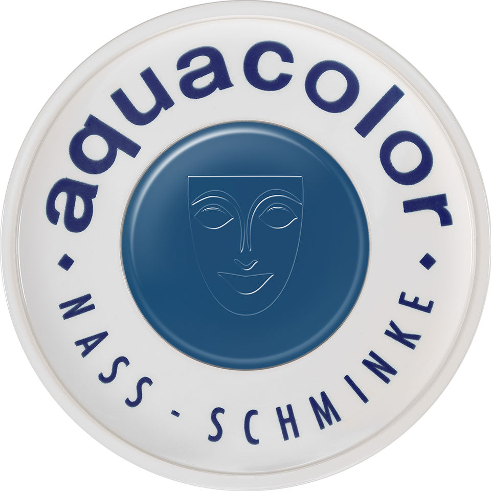 KRYOLAN Aquacolor blue 10 – Kompaktschminke für Gesicht und Körpe, 30ml