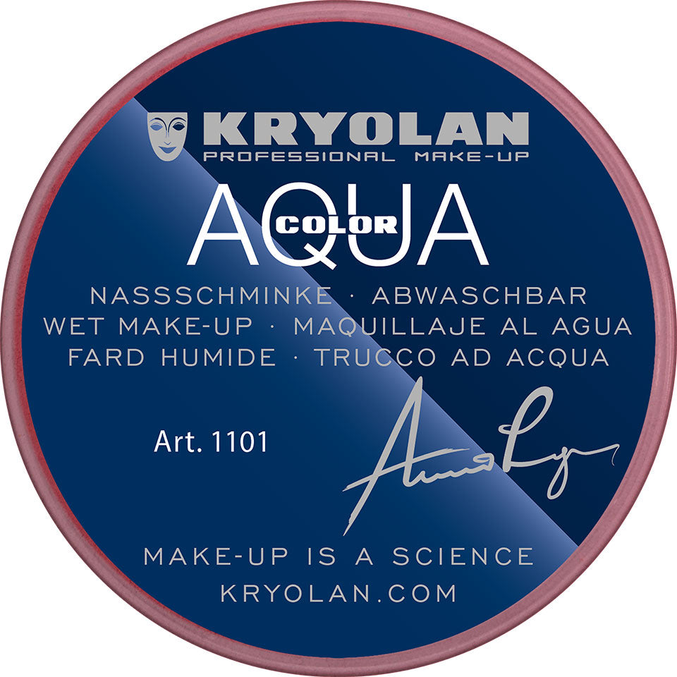 KRYOLAN Aquacolor carmin 4 – Kompaktschminke für Gesicht und Körper, 8ml