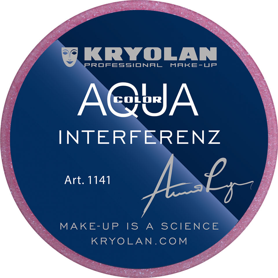 KRYOLAN Aquacolor Interferenz PV – Perlglanz Schminkfarbe, 8ml
